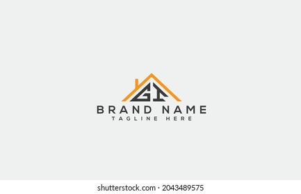 GI g i modern creative alphabet letter logo icon template 