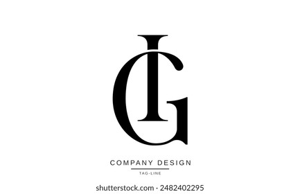GI, IG Abstract Letters Logo Monogram design Symbol