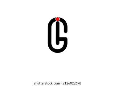 gi ig g i initial letter logo