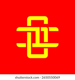 GI or IG monogram logos overlapping