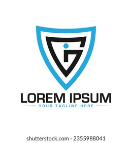 GI letter logo design modern and unique logo design