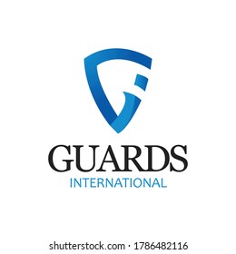 Gi Security Guard logo design lock