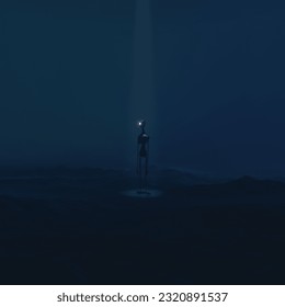 la gigante extranjera sola