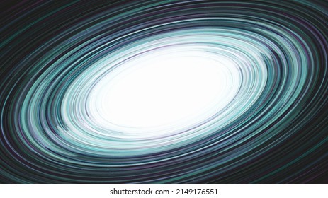 Giant Blue Spiral Black hole on Galaxy background with Milky Way spiral,Universe and starry concept design,vector