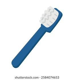  giant blue toothbrush with oversized flat