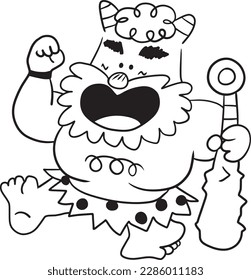 giant cartoon doodle kawaii anime coloring page cute illustration clipart character chibi manga comic drawing line art free download png image