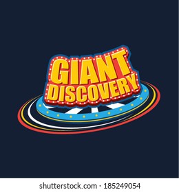 Giant discovery graphic icon