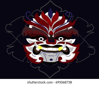 Giant Graffiti Thai Vector 