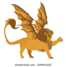 giant mythology manticore