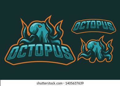 Giant Octopus Sport Mascot Logo