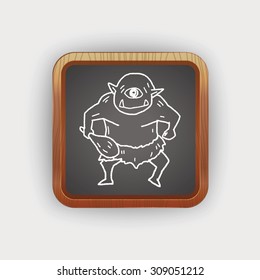 giant ogre doodle