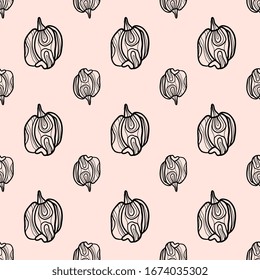 Giant pepper, illustration, vector on white background.