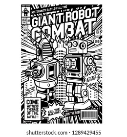 Giant Robot Combat comic cover