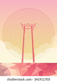 Giant Swing, Red Swing, Famous world landmark