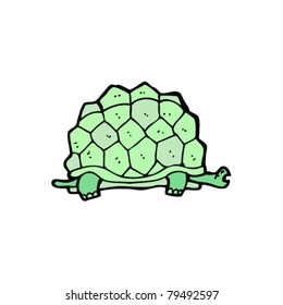 caricatura de tortuga gigante