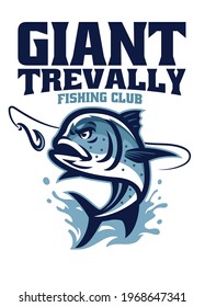 giant trevally fishing club logo