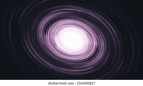 Giant Violet interstella on Galaxy background with Milky Way spiral,Universe and starry concept desig,vector