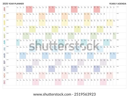Giant Wall Calendar, 2026 Wall Planner, Annual Planner, Yearly Planner, Monthly Planner