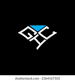 Diseño vectorial del logotipo de la letra GIC, logotipo GIC sencillo y moderno. Diseño de alfabetos lujosos GIC  