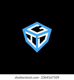 Diseño vectorial del logotipo de la letra GID, logotipo sencillo y moderno GID. Diseño de alfabeto lujoso GID  