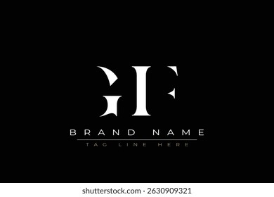 GIF abstract letter logo design. This logo is designed by three abstract letters.
