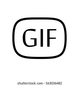 gif animation button icon