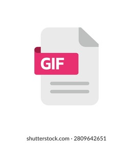 Icono documento archivo GIF