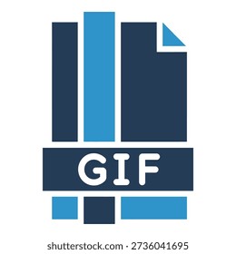 GIF file format icon graphic symbol image file type logo icon