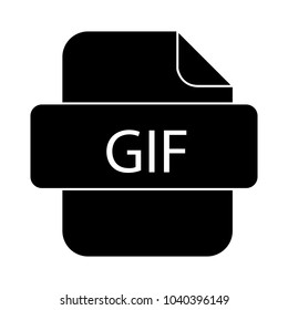 gif file vector symbol