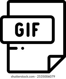 Icono GIF  Diseño