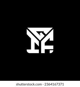 GIF letter logo vector design, GIF simple and modern logo. GIF luxurious alphabet design  