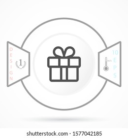 gift 10 eps bond icon design vector graphics
