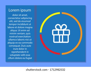 gift 10 eps bond icon design vector graphics