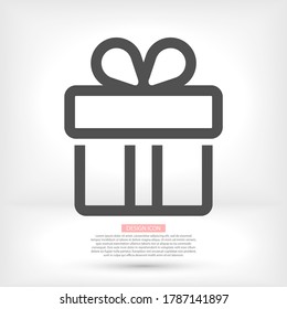 gift 10 eps bond icon design vector graphics