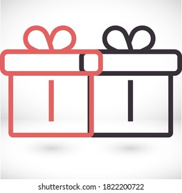 gift 10 eps bond icon design vector graphics