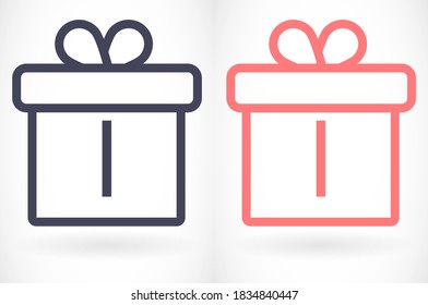 gift 10 eps bond icon design vector graphics