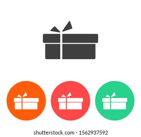 gift 10 eps icon design vector graphics