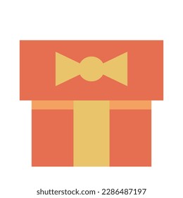 gift away of ramadan month flat icon set