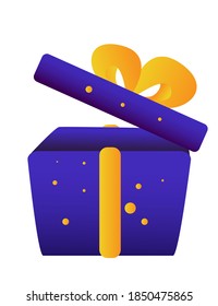 The gift background of New year 