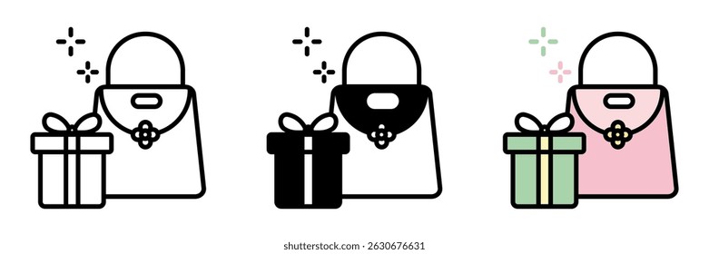 Gift Bag is a colorful, reusable bag used to present birthday gifts stylishly and conveniently.