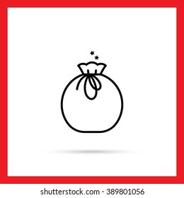 Gift bag icon
