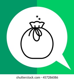 Gift bag icon