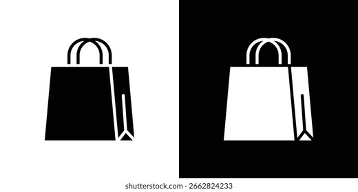 Gráficos escalables del Vector del icono del bolso del regalo
