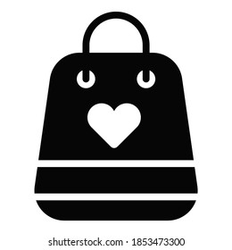 Geschenktasche, Vektorsymbol. Hindu-Festival, Hindu-Feierlichkeiten,