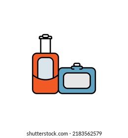 gift bags line icon. elements of wedding illustration icons. Signs, symbols can be used for web, logo, mobile app, UI, UX