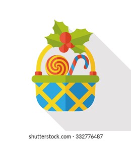 Gift Basket Flat Icon