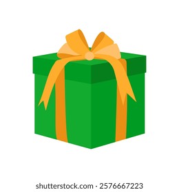 Gift Birthday, Holidays Vector Illustration