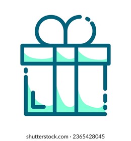 gift bonus free e commerce dual tones icon
