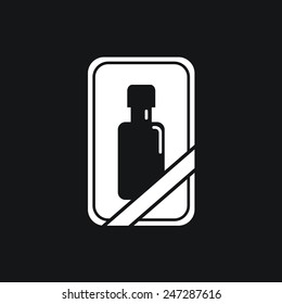 Gift bottle icon.