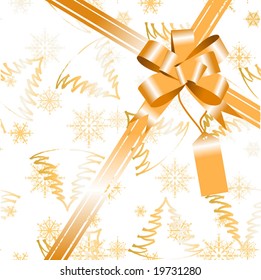 Gift bow ribbon